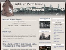 Tablet Screenshot of castelsanpietroterme.info
